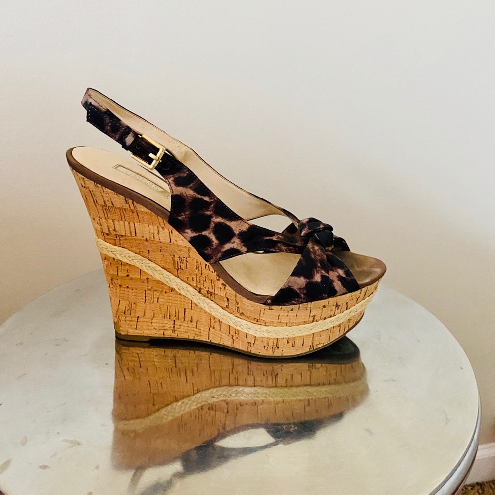 Guess cork wedges